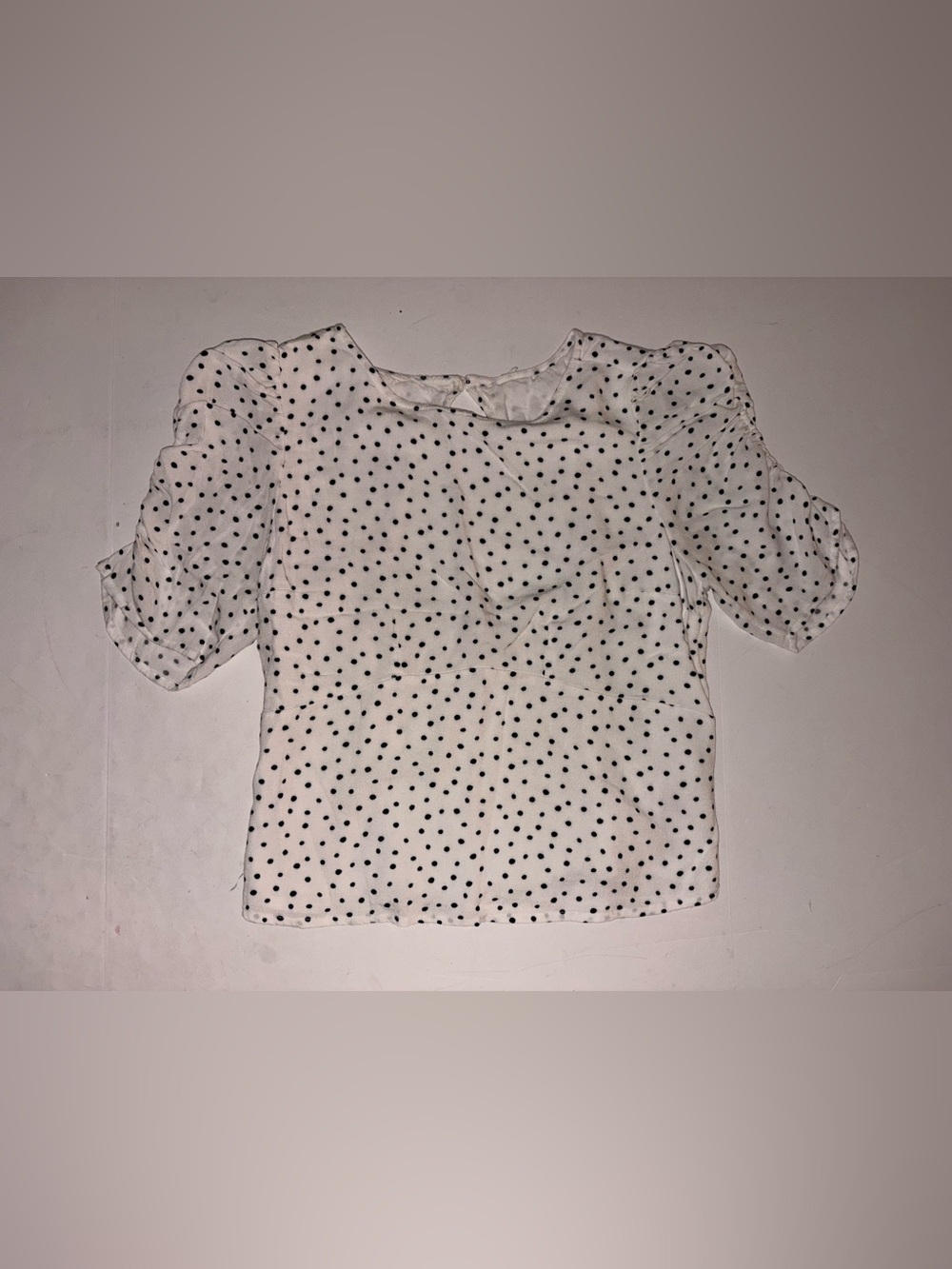 Abercrombie Size M polka dot top